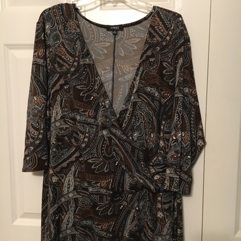 Size 3X ELEMENTZ Dress